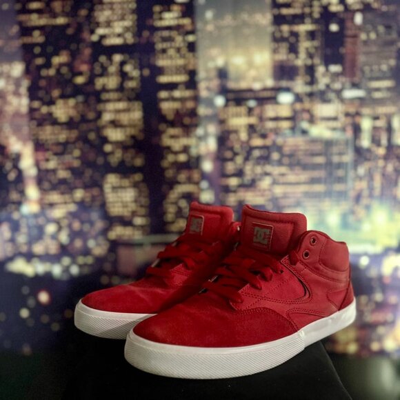 DC Shoes Vulc Mid Size 12 Men's Skate Skateboard Shoes - Picture 2 of 5